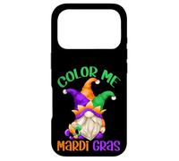 Custodia per iPhone 17 Pro Funny Mardi Gras Quote For Women And Men With Carnival Gnome
