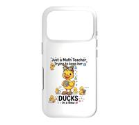 Custodia per iPhone 17 Pro Funny Math Teacher Teacher Appreciation Back to School