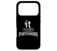 Custodia per iPhone 17 Pro Funny Mens Screw It I'm Going Pontooning Lake Lover