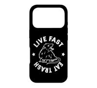 Custodia per iPhone 17 Pro Funny Mens Womens Meme Live Fast Eat Trash Possum Lover