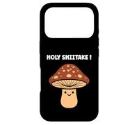 Custodia per iPhone 17 Pro Funny minimalist mushroom simple holy shiitake