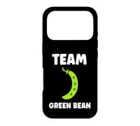 Custodia per iPhone 17 Pro Funny minimalist vegetable Simple team Green bean