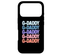 Custodia per iPhone 17 Pro Funny Modern Repeated Text Design G-Daddy Grandpa Granddad