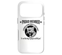 Custodia per iPhone 17 Pro Funny Proud Member Vote Leopards Eating People's Faces Party