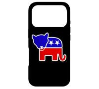 Custodia per iPhone 17 Pro Funny Proud Member Vote Leopards Eating People's Faces Party