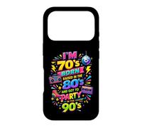 Custodia per iPhone 17 Pro Funny Proud Throwback I'm 70s Born 80s Raised 90s Fun party
