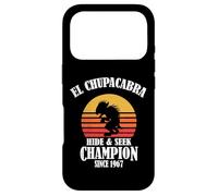 Custodia per iPhone 17 Pro Funny Retro Vintage Hide & Seek Champion El Chupacabra Lover