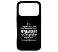 Custodia per iPhone 17 Pro Funny Revelation 8 1 Chiesa del silenzio in cielo