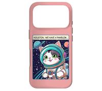 Custodia per iPhone 17 Pro Funny Space Cat Houston We Have a Pawblem Accessories