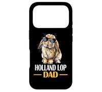Custodia per iPhone 17 Pro Funny Sunglasses Mini Holland Lop Dad Bunny Rabbit Lover