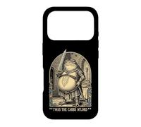 Custodia per iPhone 17 Pro Funny T'was The Carbs M Lord Medieval Knight Fat Frog