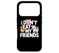 Custodia per iPhone 17 Pro Funny Vegan I Don't Eat My Friends Vegetarian