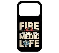 Custodia per iPhone 17 Pro Fuoco E Vita Medica Pompiere Paramedico EMS