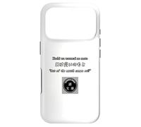 Custodia per iPhone 17 Pro Fuori dalla bocca viene il male