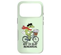 Custodia per iPhone 17 Pro Fuori per uccidere prove divertente teatro rana su una bici