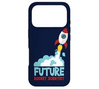 Custodia per iPhone 17 Pro Future Scienziato Scienza Razzo Nave Bambini Regalo Astronauta