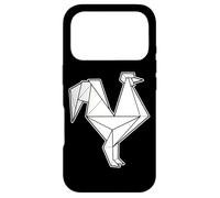 Custodia per iPhone 17 Pro Gallo Pollo x Origami Gallo