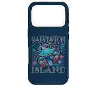 Custodia per iPhone 17 Pro GALVESTON ISLAND TX BLUE CRAB VACANZA SUMMER SPIAGGIA