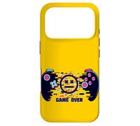 Custodia per iPhone 17 Pro Game Over with Wild Smile face Mood with Controller Graphic