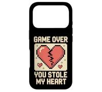 Custodia per iPhone 17 Pro Game Over You ha rubato il mio cuore Pixel Gamer