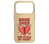 Custodia per iPhone 17 Pro Game Over You ha rubato il mio cuore Pixel Gamer