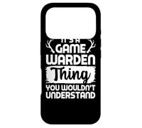 Custodia per iPhone 17 Pro Game Warden Apparel - Divertente design dei migliori guardiani
