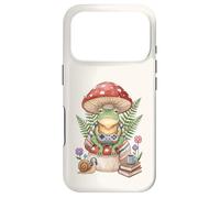 Custodia per iPhone 17 Pro Gamer Cottagecore Frog Cozy Video Game Pixel Art Estetica