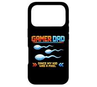 Custodia per iPhone 17 Pro Gamer Dad Since My Kid Was A Pixel Divertente Inappropriato Adulto