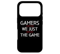 Custodia per iPhone 17 Pro Gamers Can't Die We Just Restart The Game Funny Gaming Meme