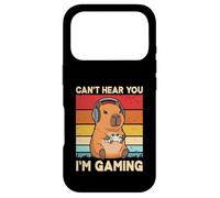 Custodia per iPhone 17 Pro Gaming Giocando Capybara Gamer