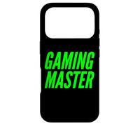 Custodia per iPhone 17 Pro Gaming Master Green Dank Meme Esports Cosplay Gamer