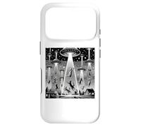 Custodia per iPhone 17 Pro Gatti irradiati da UFO Flying Saucers | Strano alieno