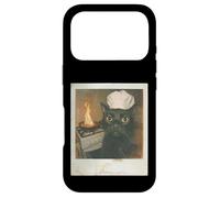 Custodia per iPhone 17 Pro Gatto Chef Caos Meme per Amanti dei Gatti & Cat Dad