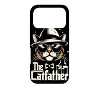Custodia per iPhone 17 Pro Gatto divertente del padre del gatto