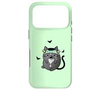 Custodia per iPhone 17 Pro Gatto mostro Frankenstein di Halloween