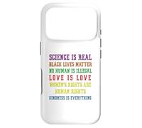 Custodia per iPhone 17 Pro Gay Pride Science Is Real Black Lives Matter Love Is Love