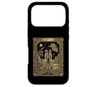 Custodia per iPhone 17 Pro Gemini Zodiac Oroscopo Tarocchi Stile Carta