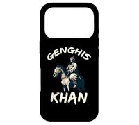 Custodia per iPhone 17 Pro Gengis Khan Storia del conquistatore mongolo