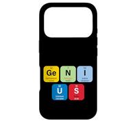Custodia per iPhone 17 Pro Genius with Periodic Table Of Elements Memes Graphic Designs