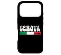 Custodia per iPhone 17 Pro GENOVA City Italia Vintage Bandiera Italia per gli amanti dei viaggi