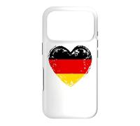 Custodia per iPhone 17 Pro Germania nel mio cuore Bandiera tedesca Orgoglioso patriottico tedesco