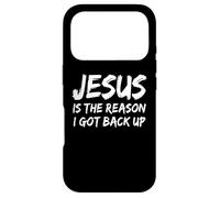 Custodia per iPhone 17 Pro Gesù è la ragione per cui ho ottenuto il sostegno Credente Fede cristiana