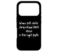 Custodia per iPhone 17 Pro Gesù è la strada giusta Citazione Cattolica Cristiana
