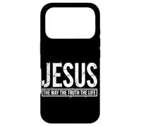 Custodia per iPhone 17 Pro Gesù La Via La Verità La Vita Religioso Adoratore Cristo