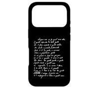 Custodia per iPhone 17 Pro Giacomo Leopardi Poeta Italiano Poesia L'Infinito