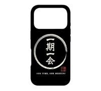 Custodia per iPhone 17 Pro Giapponese Detto Ichigo Ichie Tea Cerimonia Mindfulness Kanji