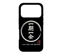 Custodia per iPhone 17 Pro Giapponese Detto Ichigo Ichie Tea Cerimonia Mindfulness Kanji