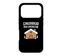 Custodia per iPhone 17 Pro Gingerbread House Construction Funny Christmas Holiday Humor