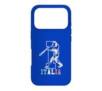 Custodia per iPhone 17 Pro giocatore baseball, con, audace, lettera, italiano, italiano,