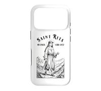 Custodia per iPhone 17 Pro Giocatore di baseball Divertente Patrono Santa Rita Sport